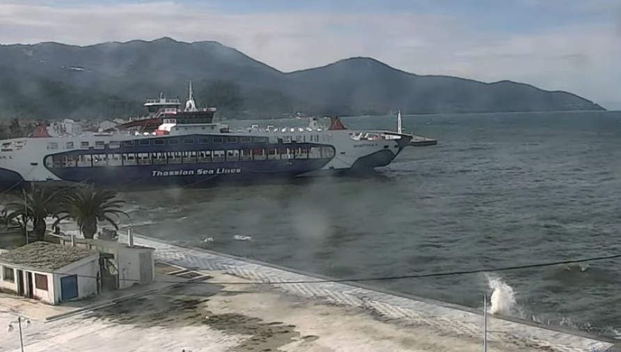 Thassos Town Waterfront